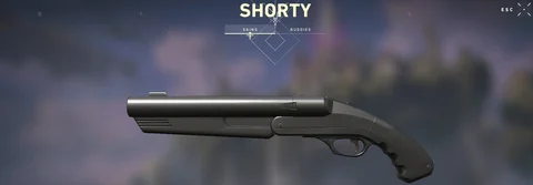 Valorant weapon pistol round shorty1