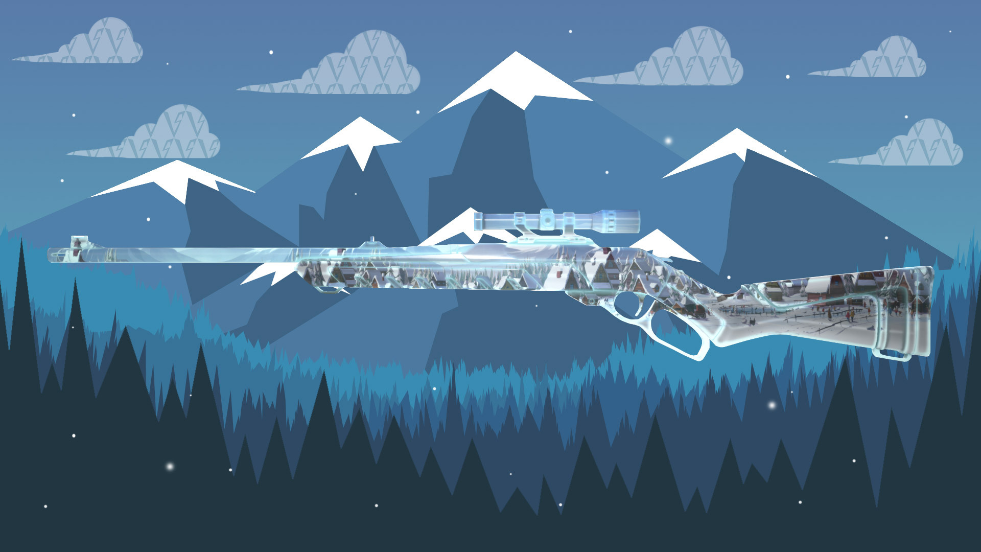 Valorant winter wonderland marshal