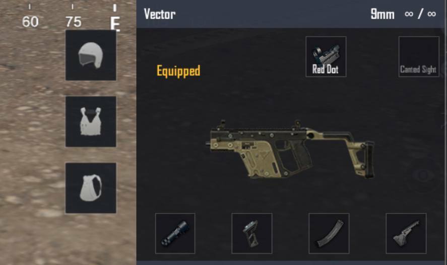 Vector pubg mobile loadout