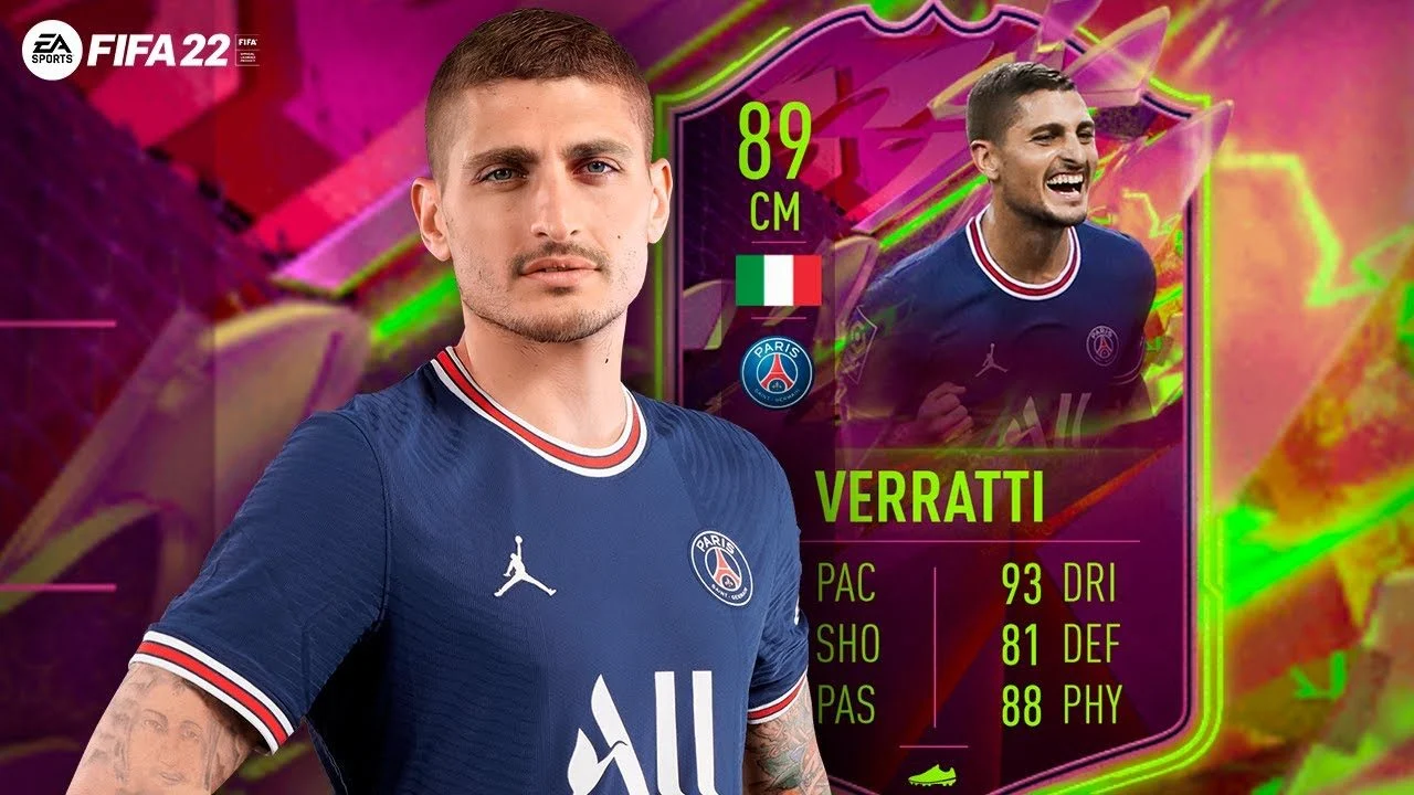 marco verratti fifa 22 ultimate team rulebreaker sbc challenges