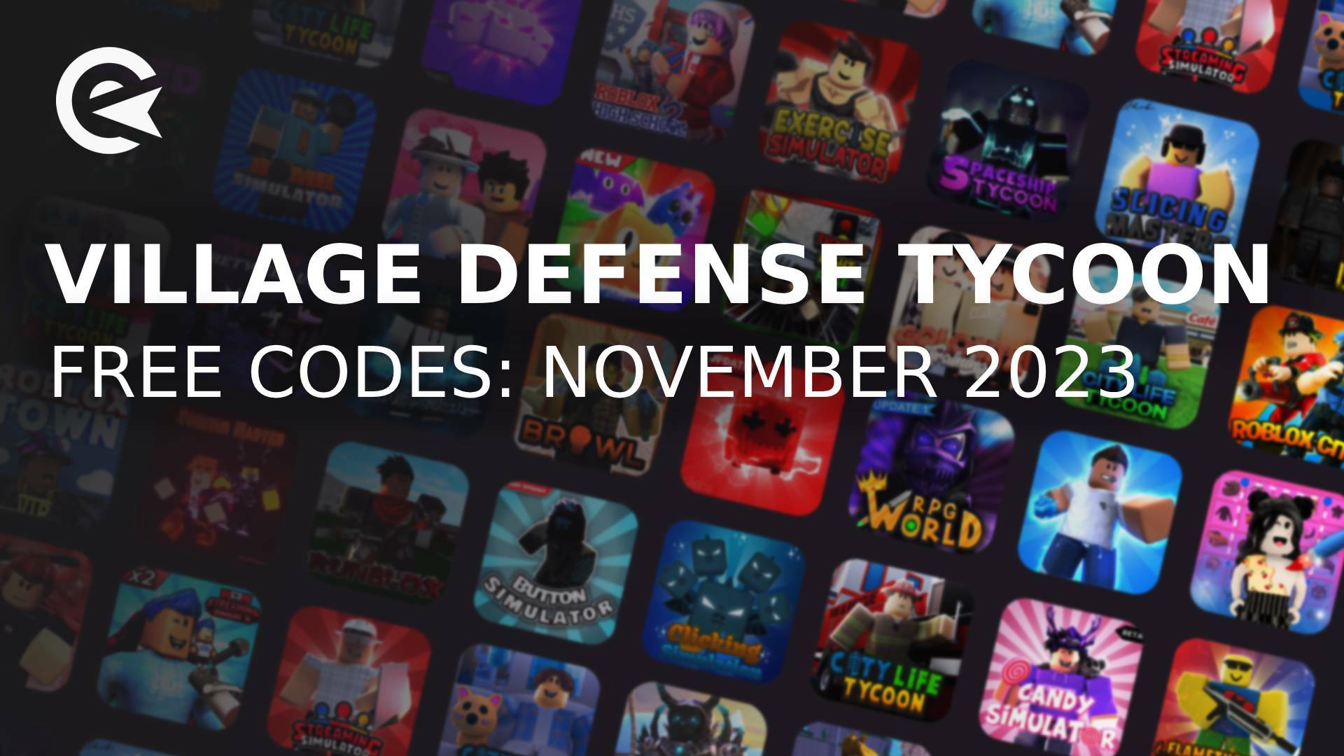 códigos activos de Village Defense Tycoon