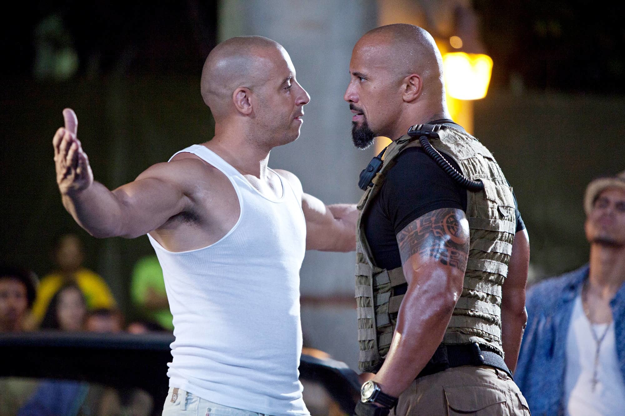 Vin Diesel y Dwayne Johnson