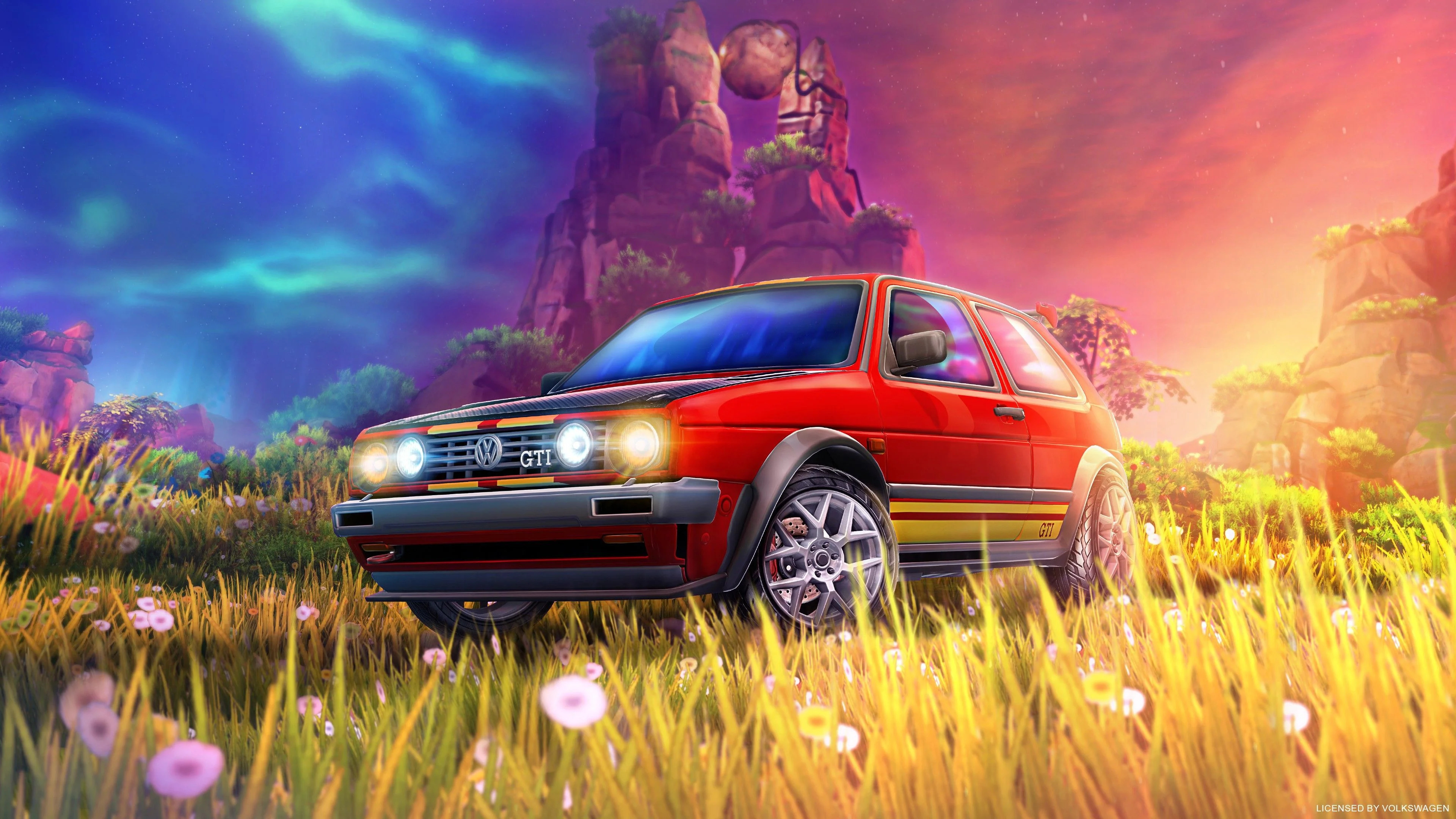 Rocket League VW Golf GTI