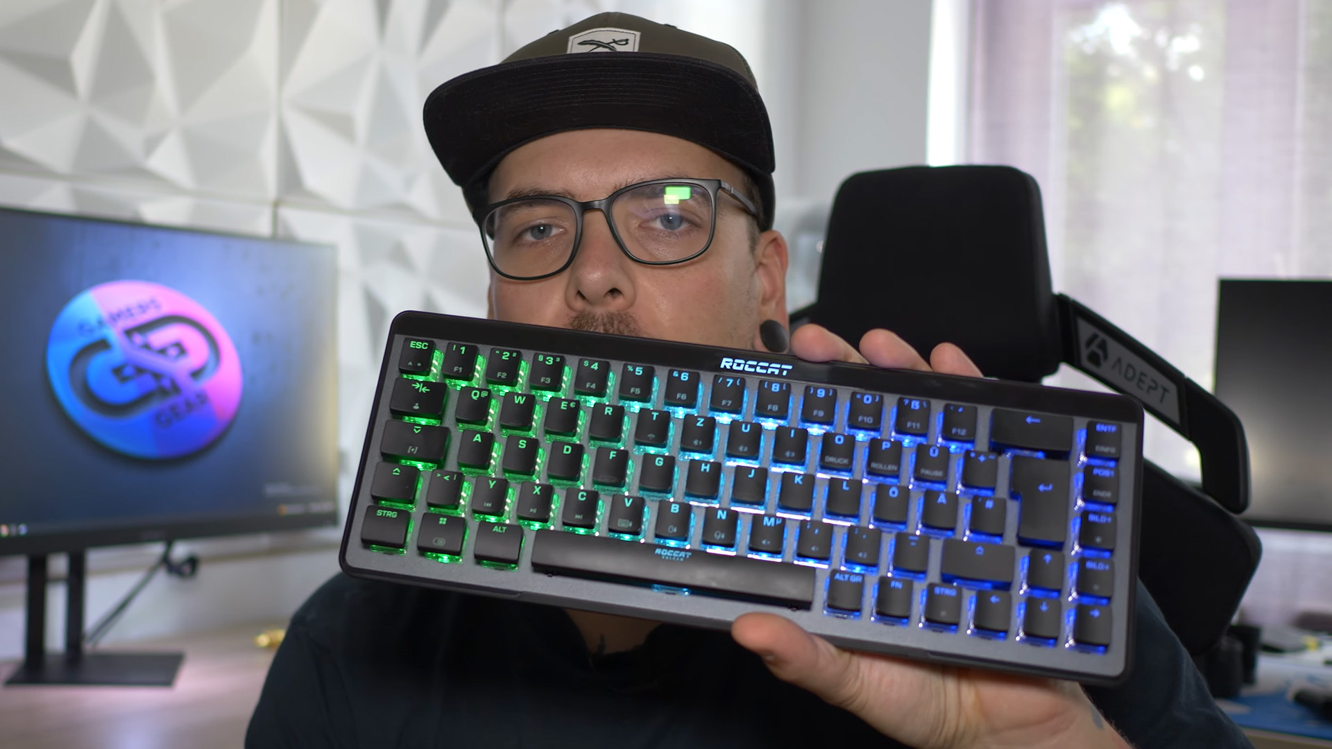 Dansen gefällt die Tastatur. © Gamers Gear