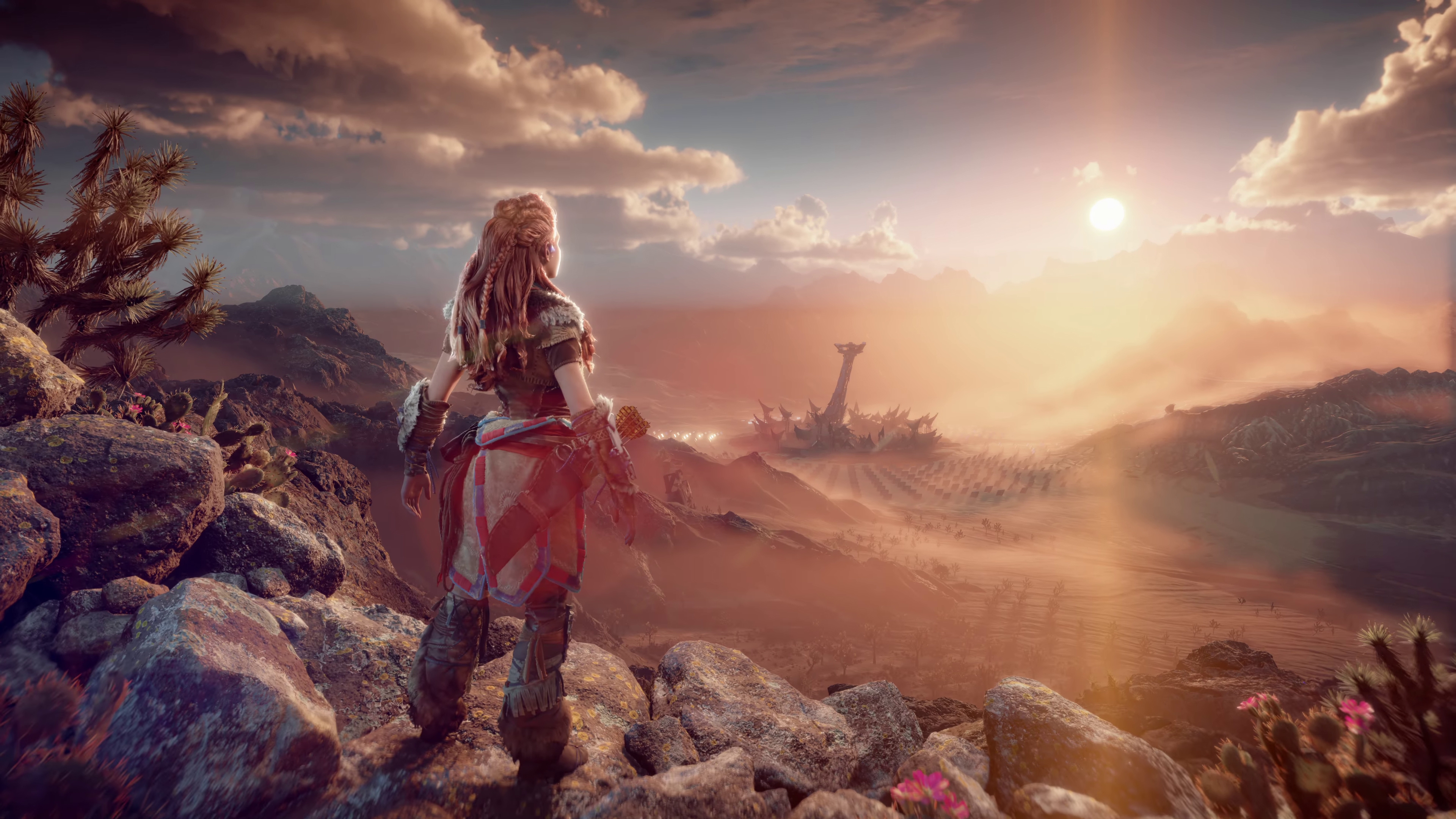 Wallpapersden com aloy horizon forbidden west 3840x2160