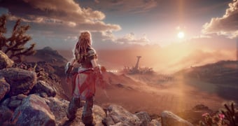 Wallpapersden com aloy horizon forbidden west 3840x2160