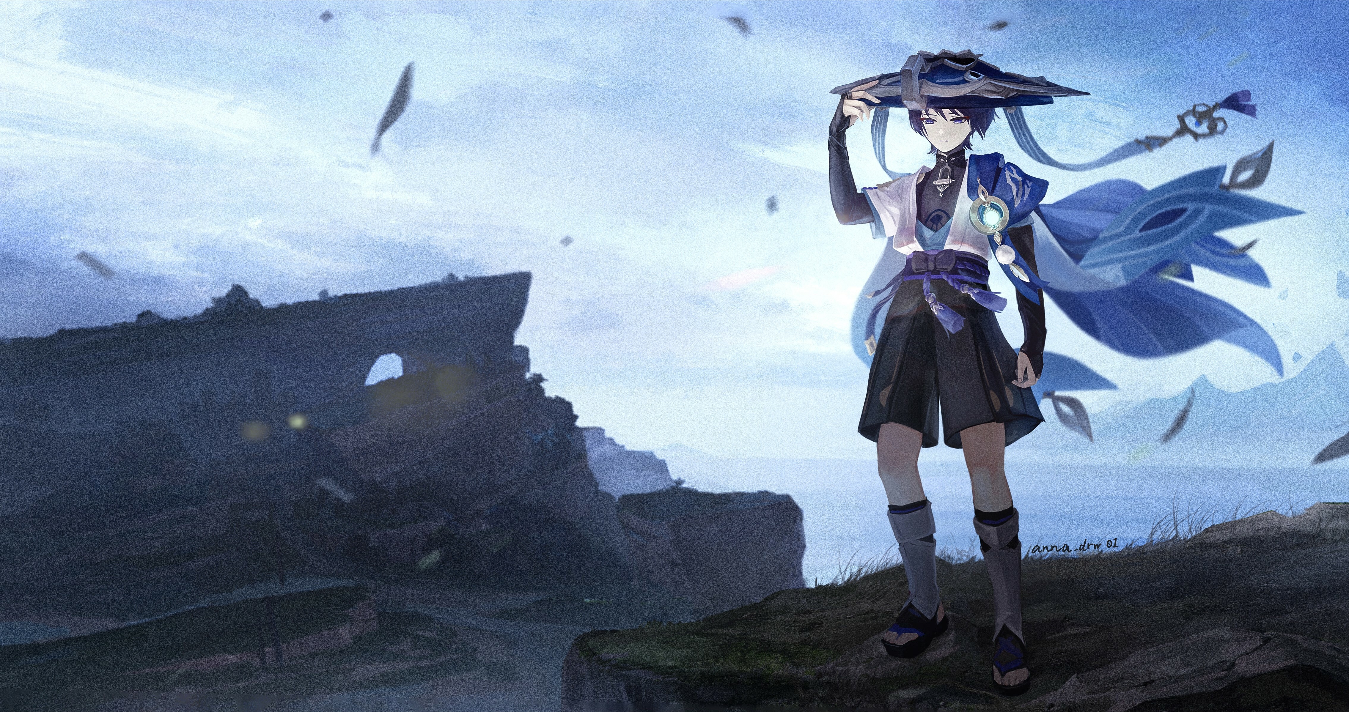 Wanderer sad
