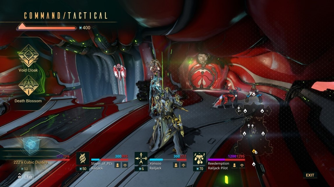 Warframe gameplay