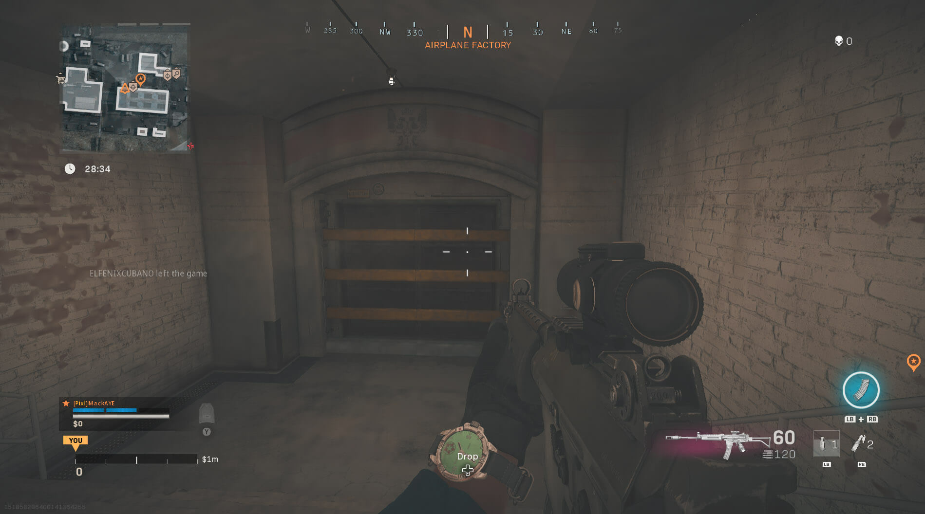 Warzone airport superstore bunker