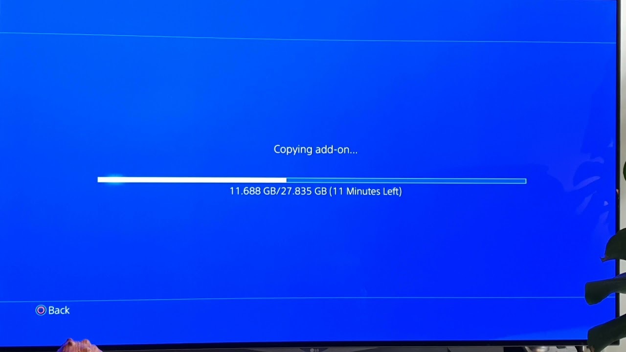 Warzone copying add on error