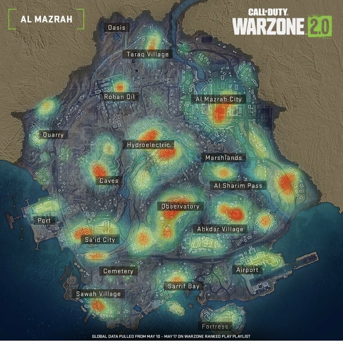 Warzone Ranked: Best Landing Spots