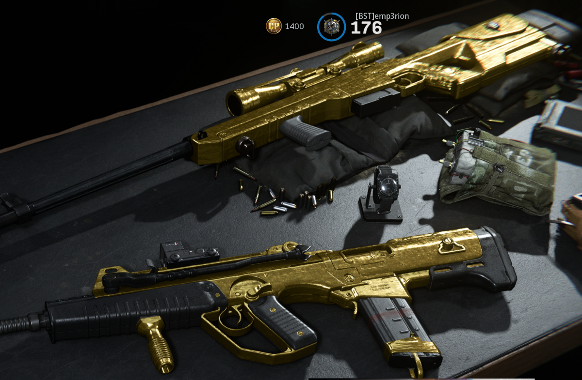 Warzone rarest weapons