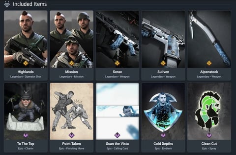 Warzone soap operator bundle leak