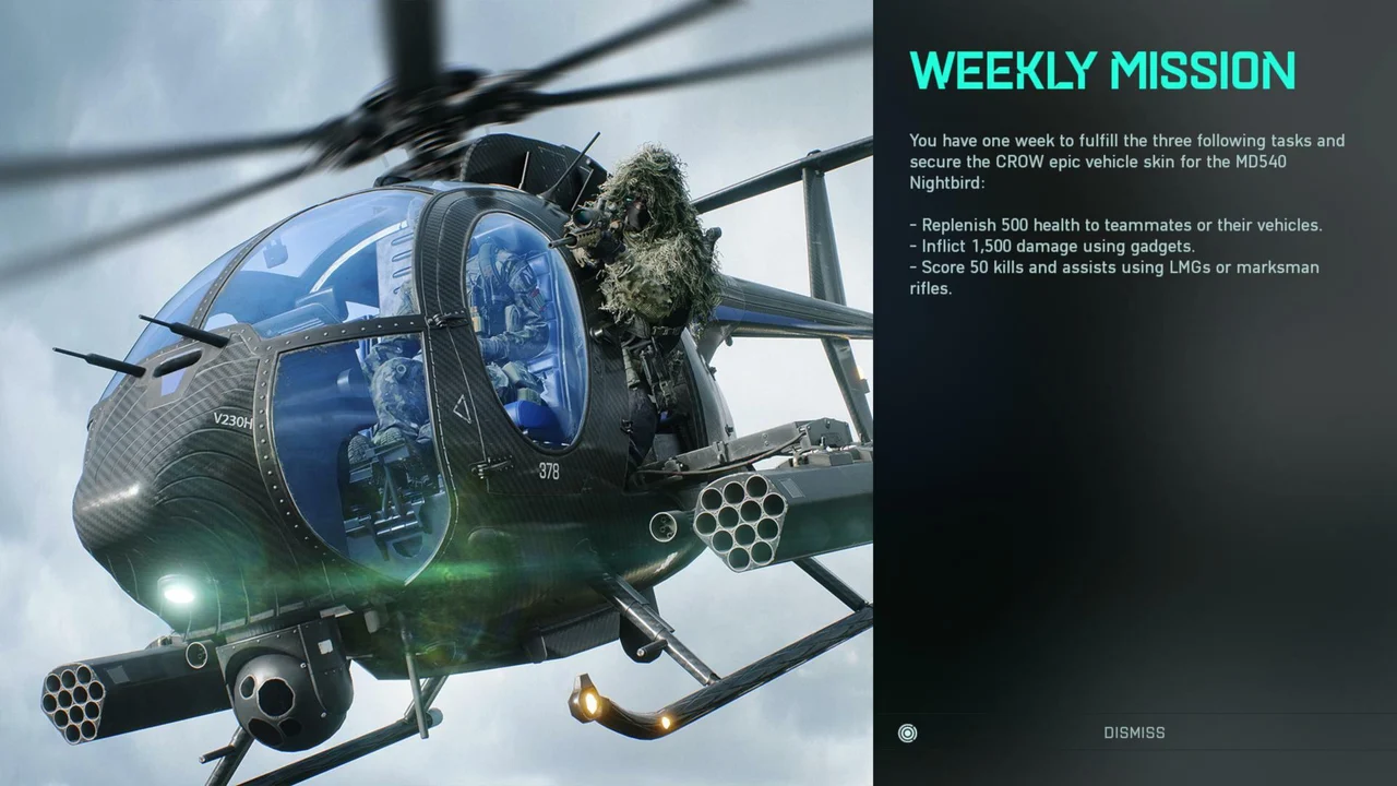 Battlefield Weekly Challenges