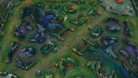 Wild rift summoners rift map