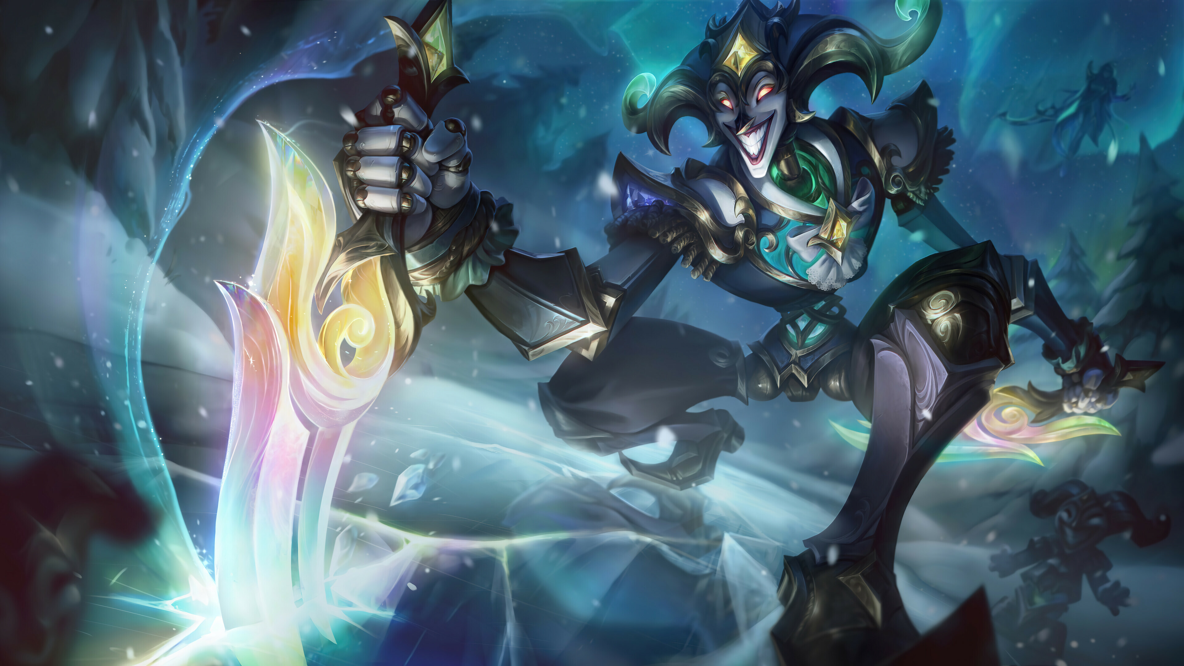 Winterblessed shaco splash art