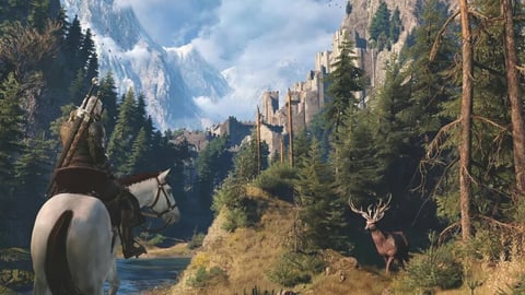 Witcher 3 geralt deer kaer morhen