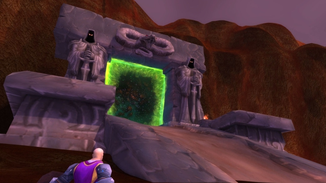 The Dark Portal in WoW The Burning Crusade