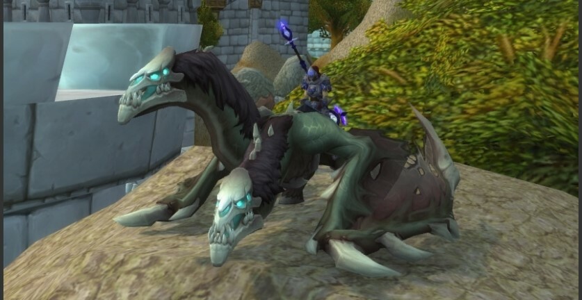 Wow mount wing