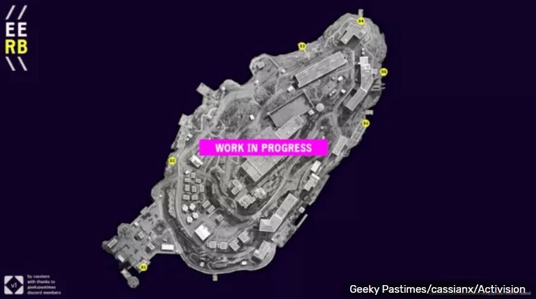 CoD Rebirth Island Briefcase Locations