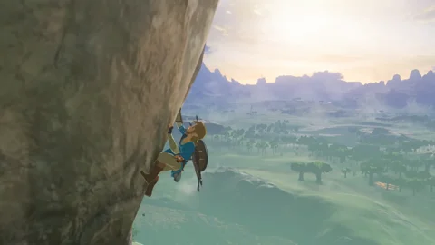 Zelda botw climbing