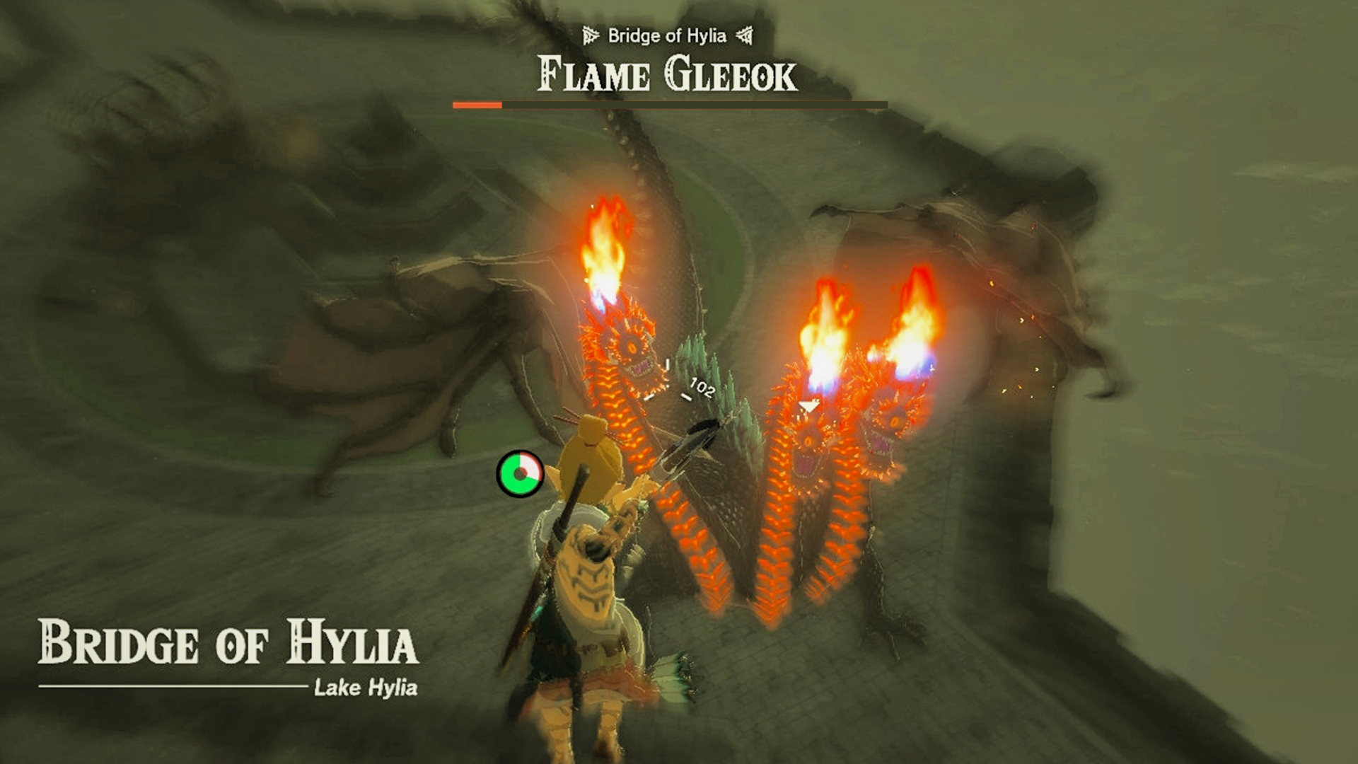 Zelda Tears of the Kingdom Flame Gleeok One-Hit