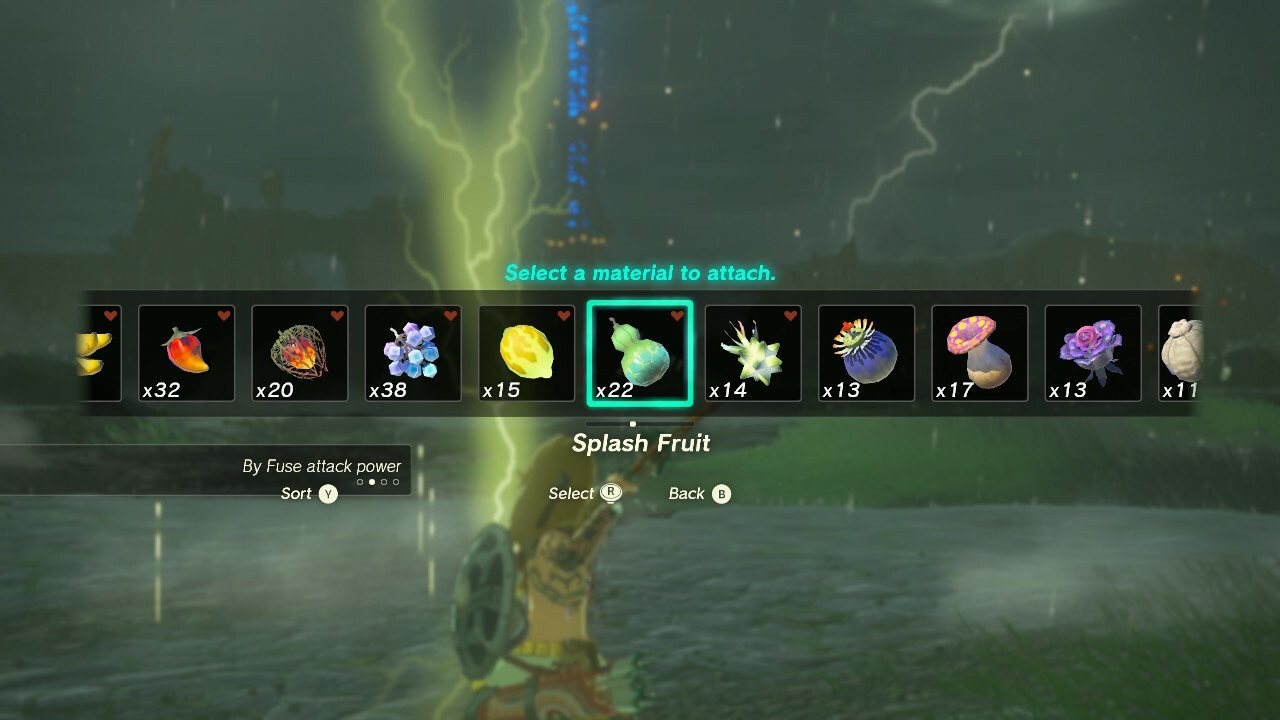 Zelda: Tears of the Kingdom Fusing Arrows