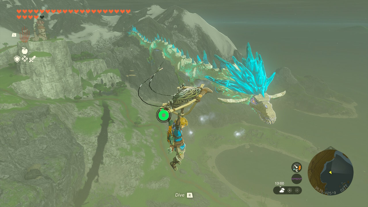 Zelda totk ice dragon