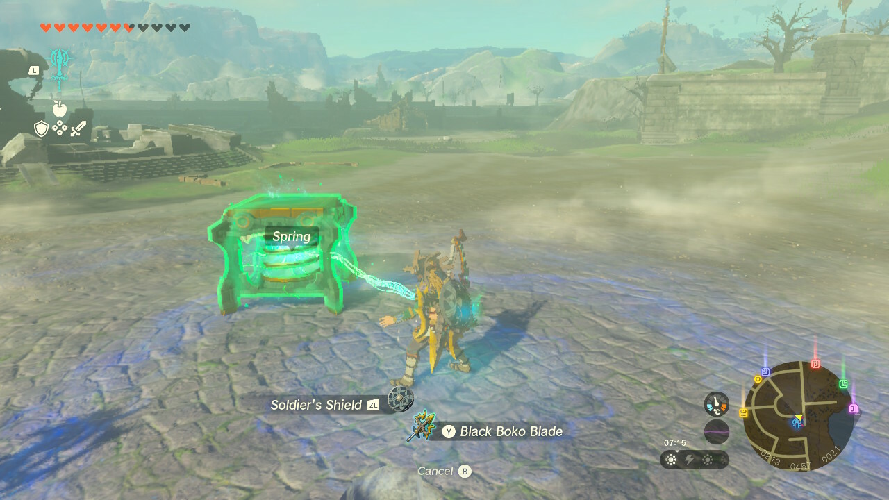 Zelda: Tears of the Kingdom Fuse Shield