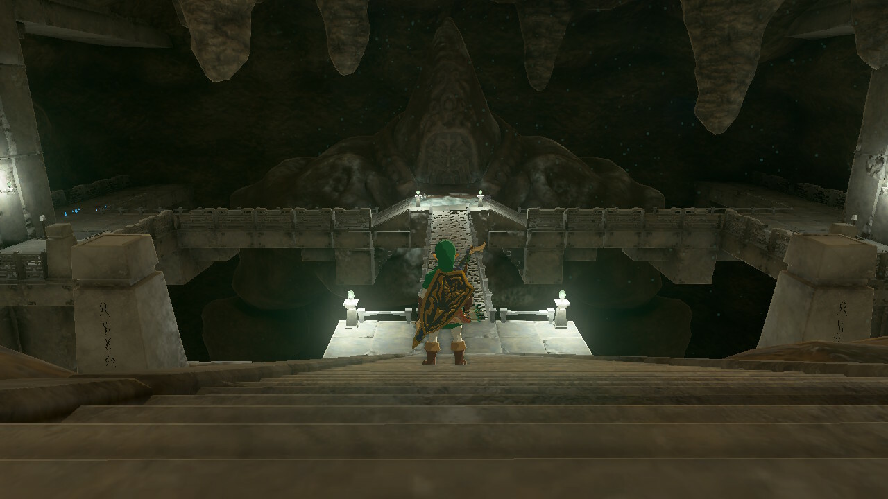 Zelda totk statue depths 1