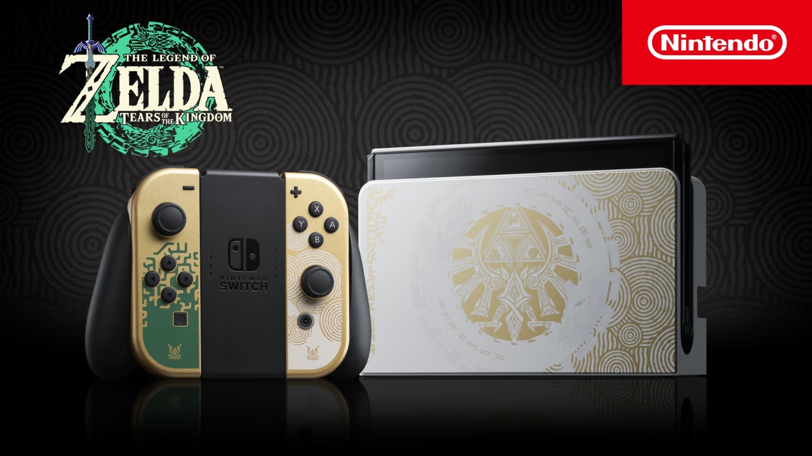 Zelda Tears of the Kingdom Switch OLED version