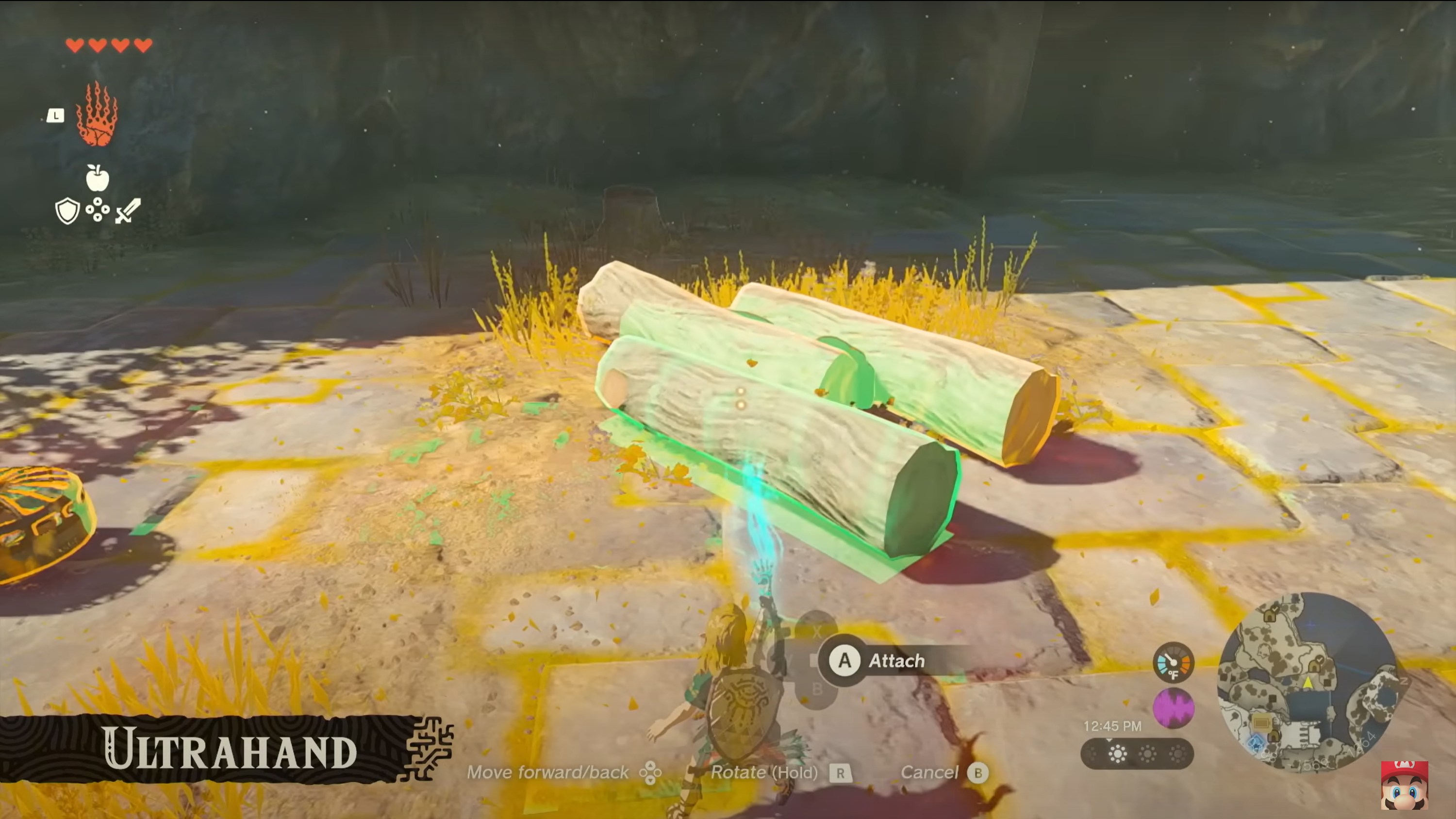 Zelda TOTK ultrahand