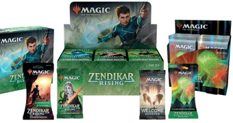 Zendikar rising will have 4 types of boosters